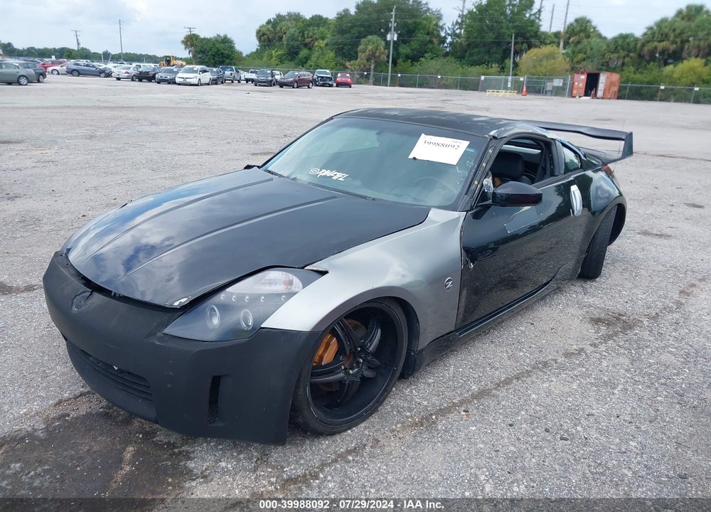 2003 NISSAN 350Z TOURING VIN: JN1AZ34E13T011869