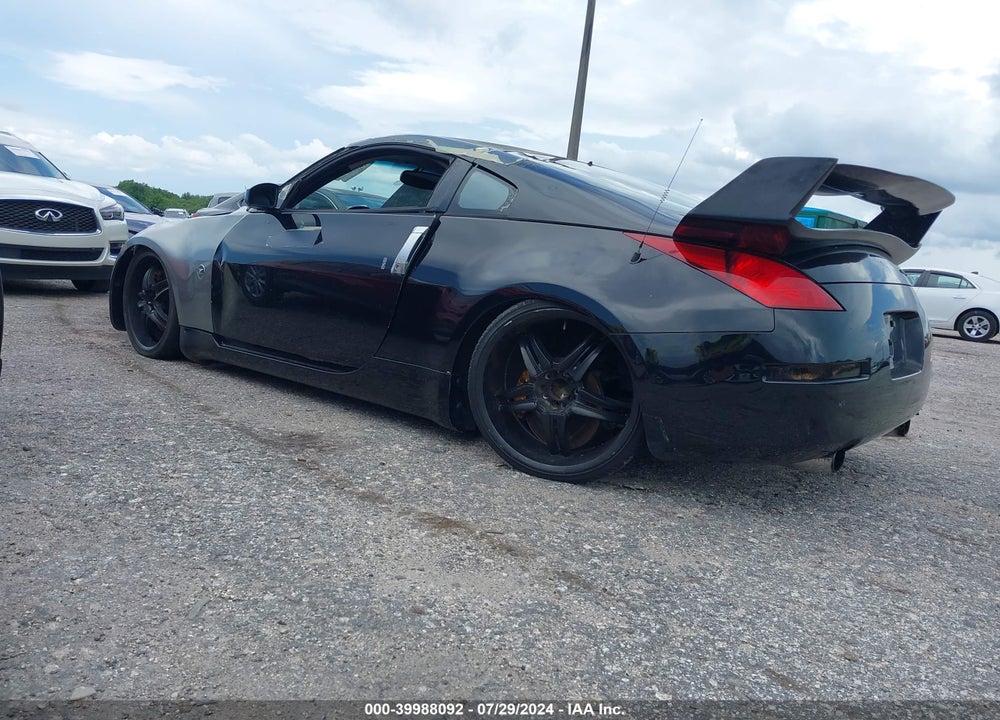 2003 NISSAN 350Z TOURING VIN: JN1AZ34E13T011869