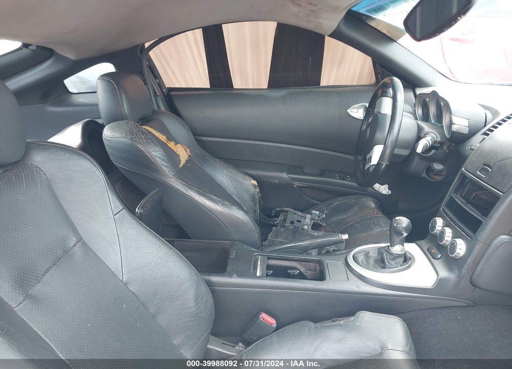 2003 NISSAN 350Z TOURING VIN: JN1AZ34E13T011869