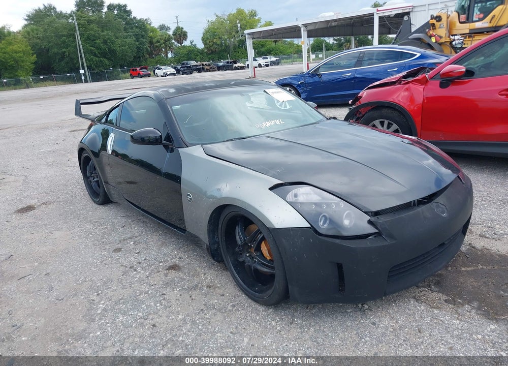 2003 NISSAN 350Z TOURING VIN: JN1AZ34E13T011869