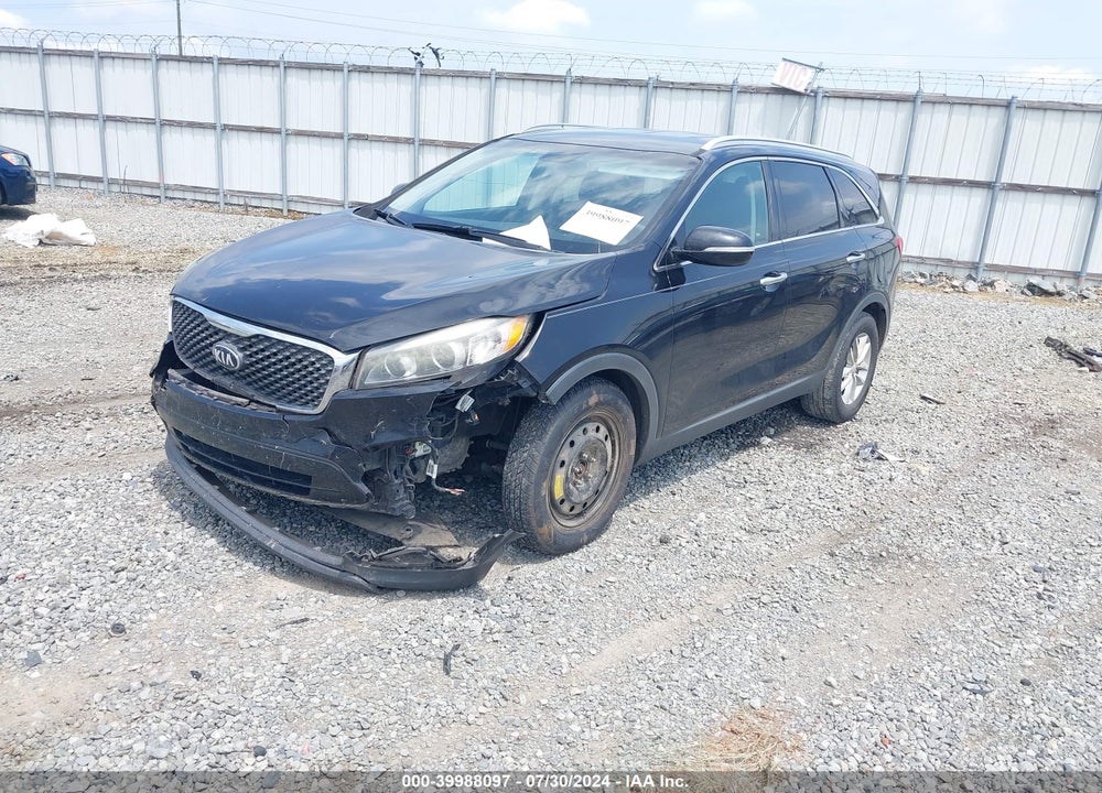 2016 KIA SORENTO 3.3L LX VIN: 5XYPG4A56GG011407