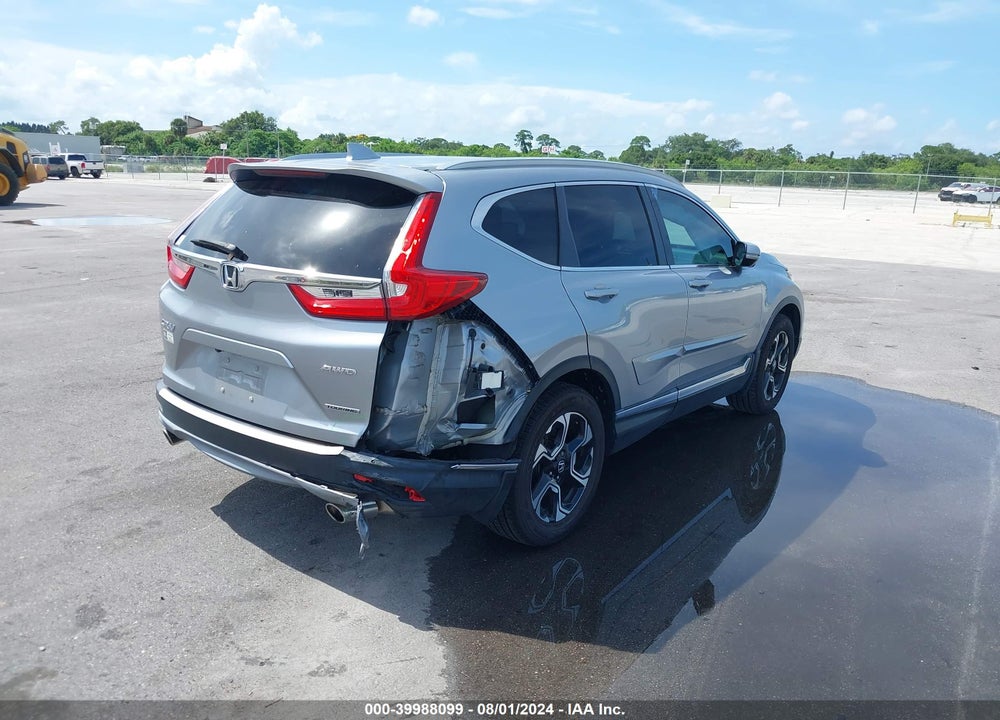 2019 HONDA CR-V TOURING VIN: 2HKRW2H99KH625393