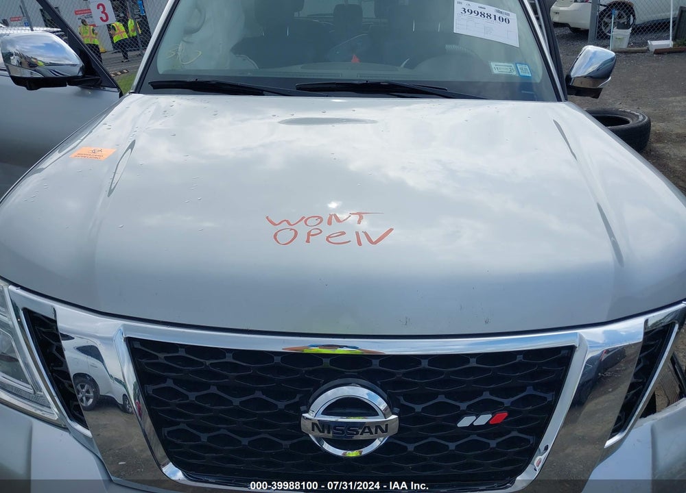2019 NISSAN ARMADA SL VIN: JN8AY2NC8K9586297