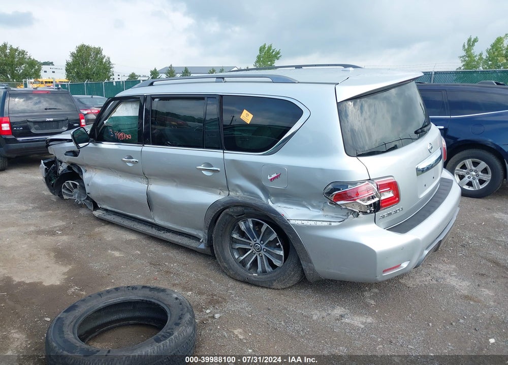 2019 NISSAN ARMADA SL VIN: JN8AY2NC8K9586297
