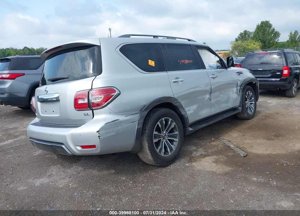 2019 NISSAN ARMADA SL VIN: JN8AY2NC8K9586297