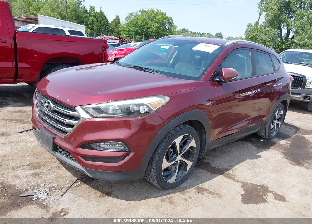 2016 HYUNDAI TUCSON LIMITED VIN: KM8J33A24GU167652