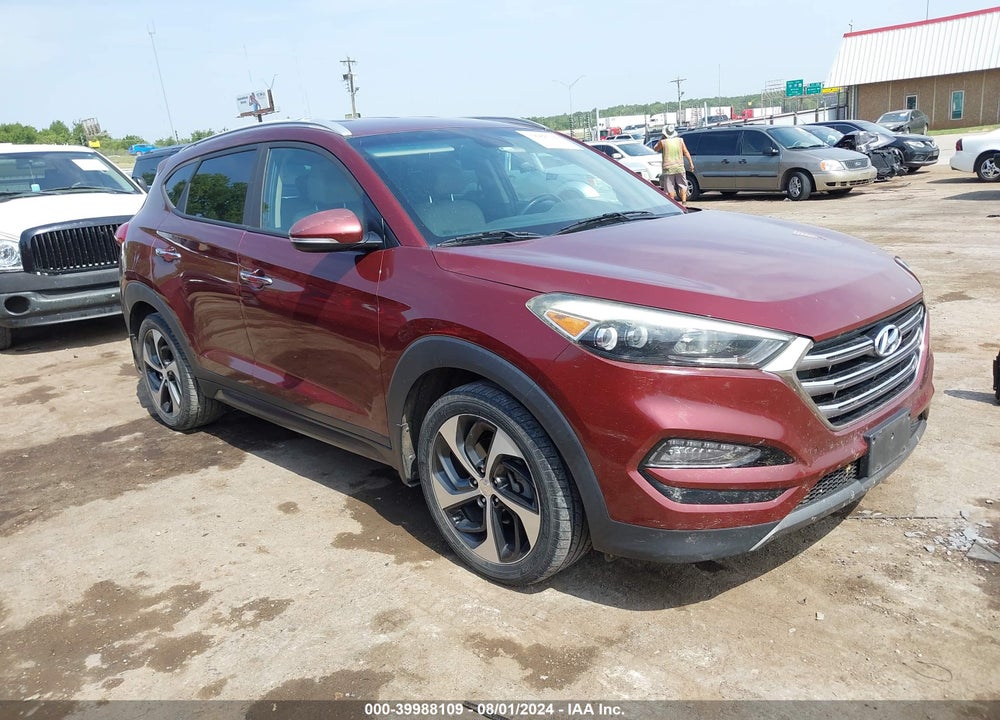 2016 HYUNDAI TUCSON LIMITED VIN: KM8J33A24GU167652