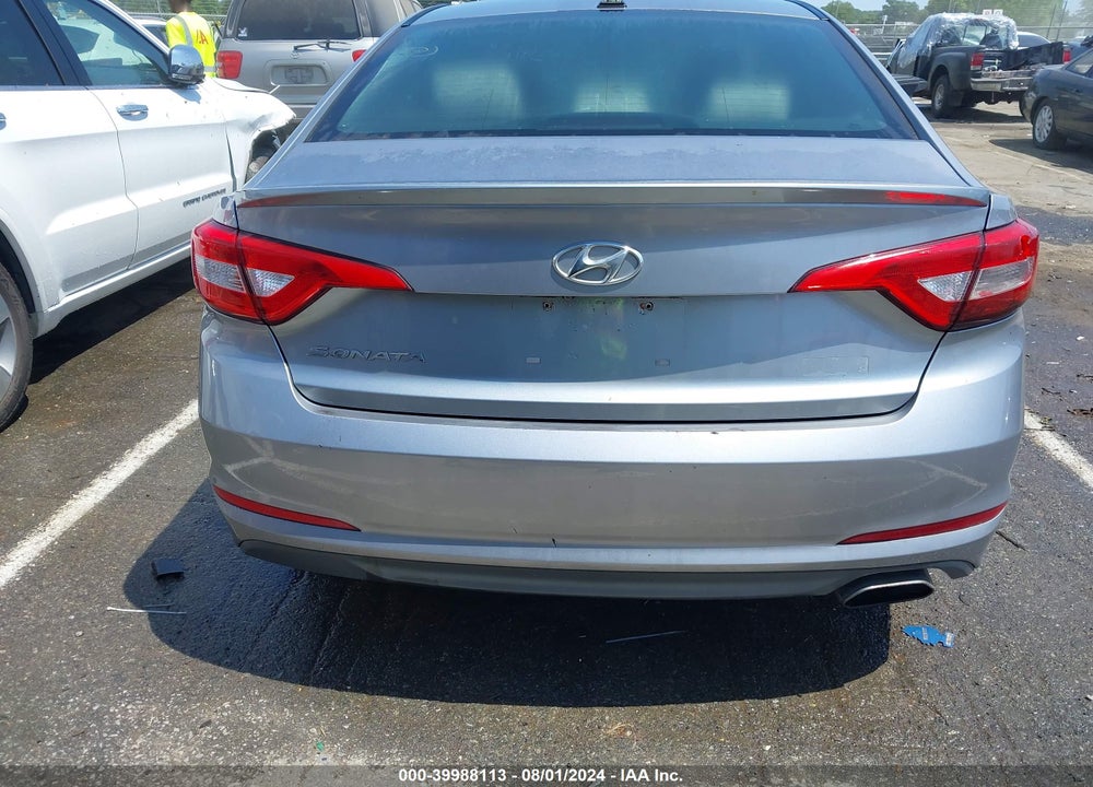 2016 HYUNDAI SONATA SE VIN: 5NPE24AF7GH386844