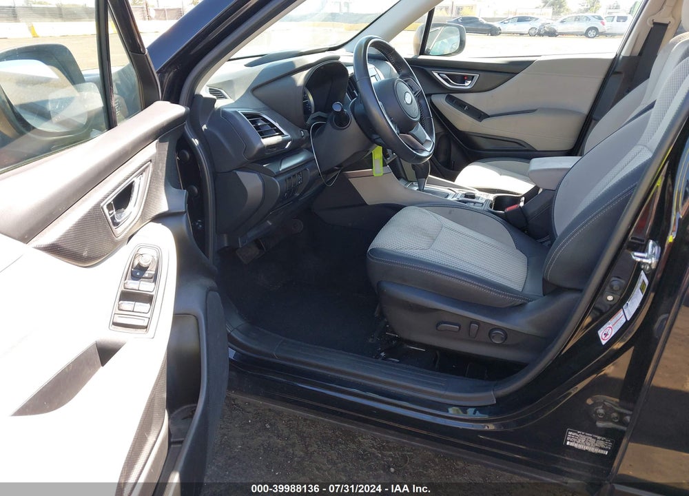 2019 SUBARU FORESTER PREMIUM VIN: JF2SKAEC6KH480160