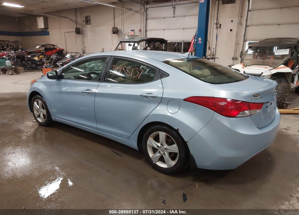 2013 HYUNDAI ELANTRA GLS VIN: KMHDH4AE7DU623265