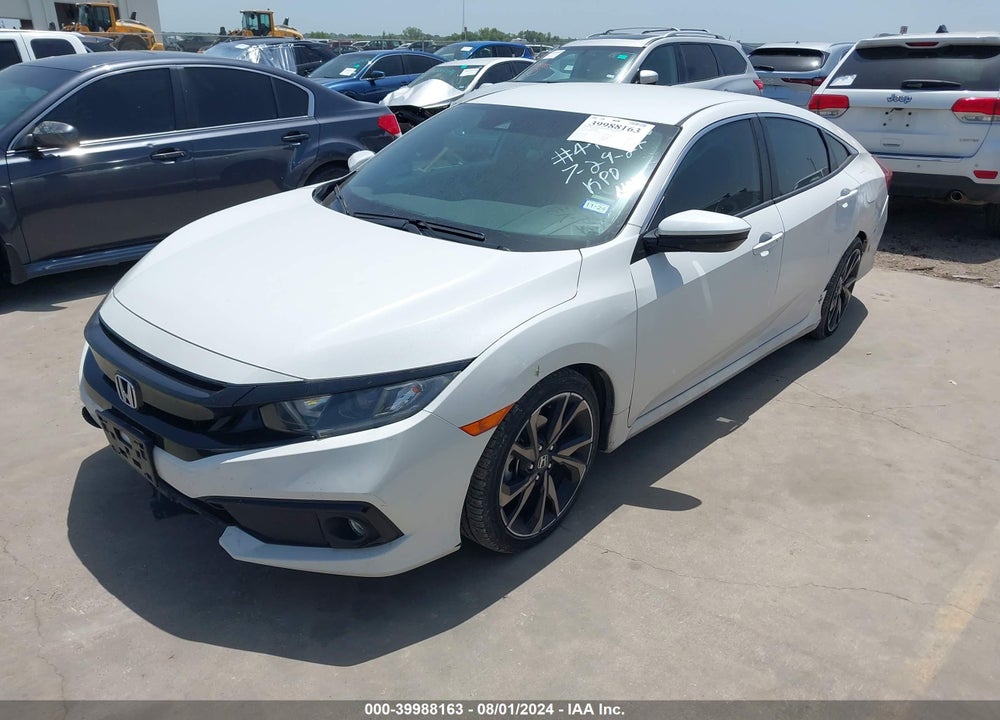 2019 HONDA CIVIC SPORT VIN: 2HGFC2F85KH606890
