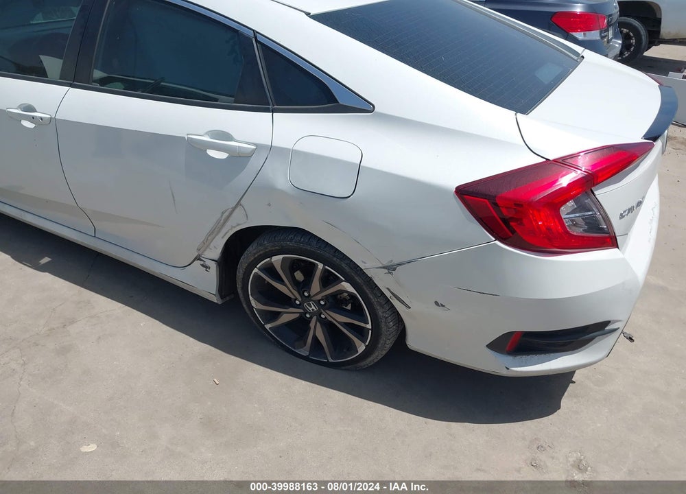 2019 HONDA CIVIC SPORT VIN: 2HGFC2F85KH606890