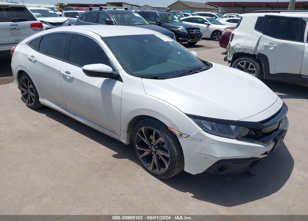 2019 HONDA CIVIC SPORT VIN: 2HGFC2F85KH606890