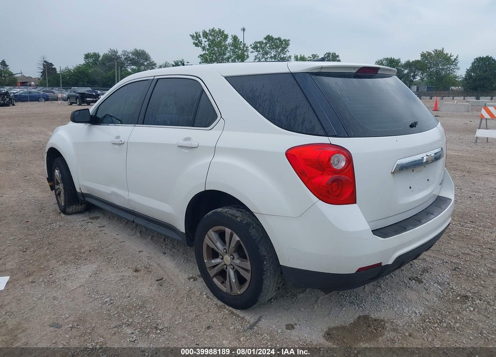 2012 CHEVROLET EQUINOX LS VIN: 2GNALBEK1C6340472