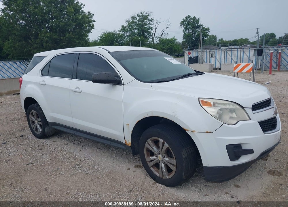 2012 CHEVROLET EQUINOX LS VIN: 2GNALBEK1C6340472