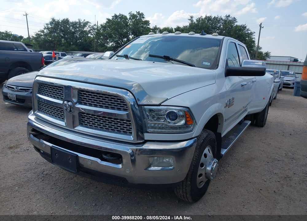 2018 RAM 3500 LAIE  4X4 8' BOX VIN: 3C63RRJL5JG408448