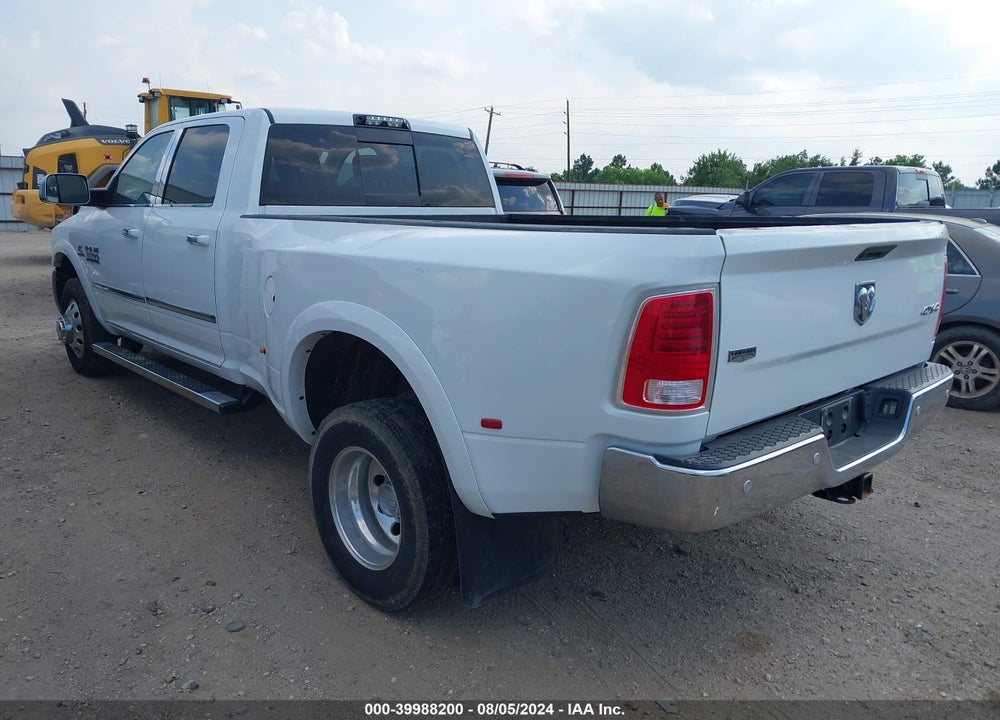 2018 RAM 3500 LAIE  4X4 8' BOX VIN: 3C63RRJL5JG408448