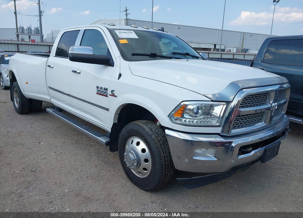 2018 RAM 3500 LAIE  4X4 8' BOX VIN: 3C63RRJL5JG408448