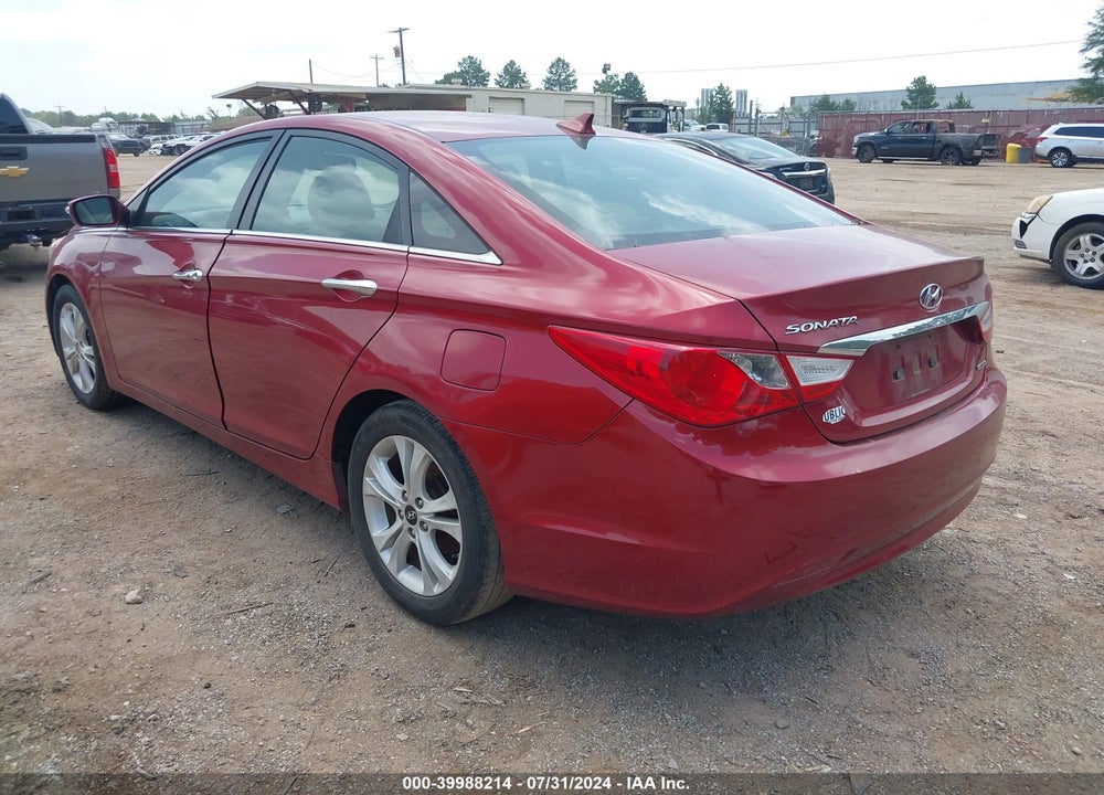 2011 HYUNDAI SONATA LIMITED VIN: 5NPEC4ACXBH197617