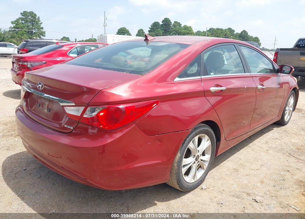 2011 HYUNDAI SONATA LIMITED VIN: 5NPEC4ACXBH197617