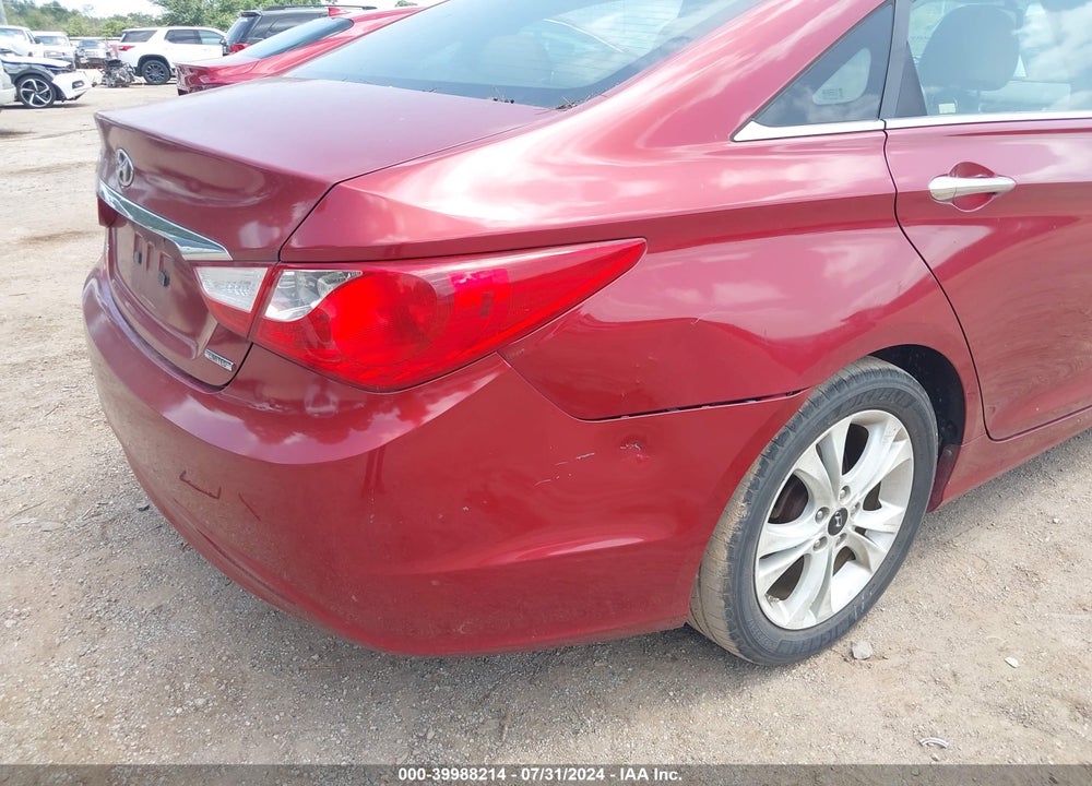 2011 HYUNDAI SONATA LIMITED VIN: 5NPEC4ACXBH197617