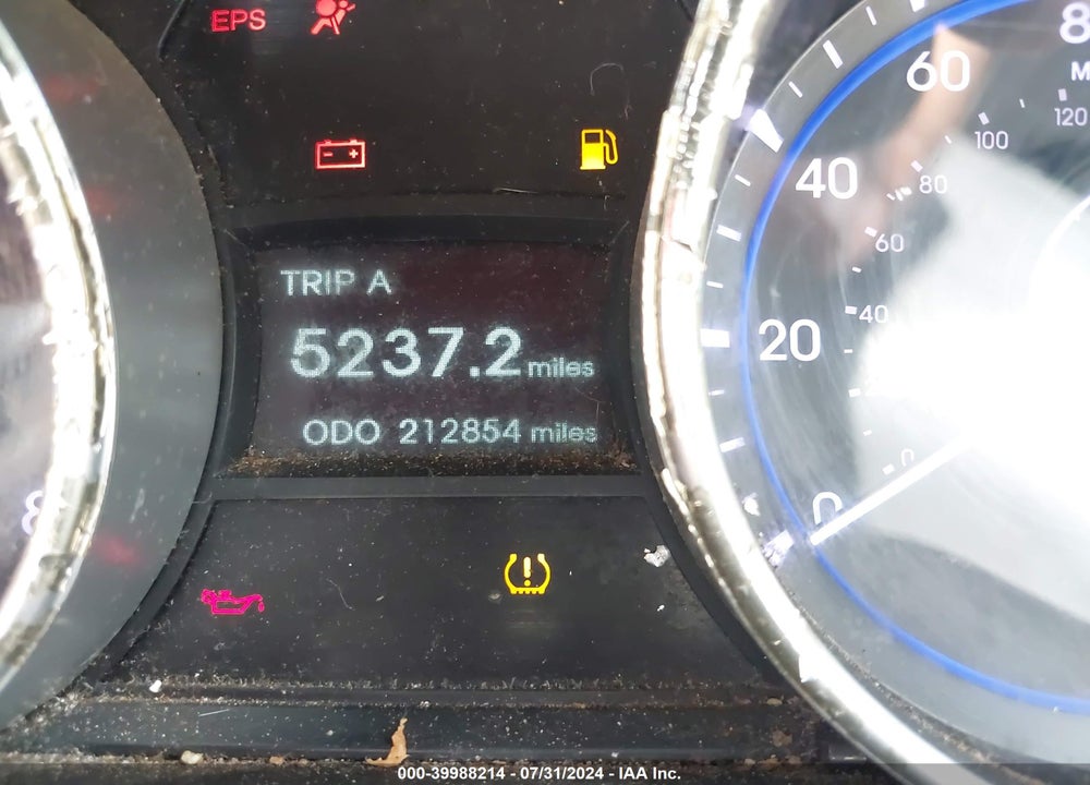 2011 HYUNDAI SONATA LIMITED VIN: 5NPEC4ACXBH197617