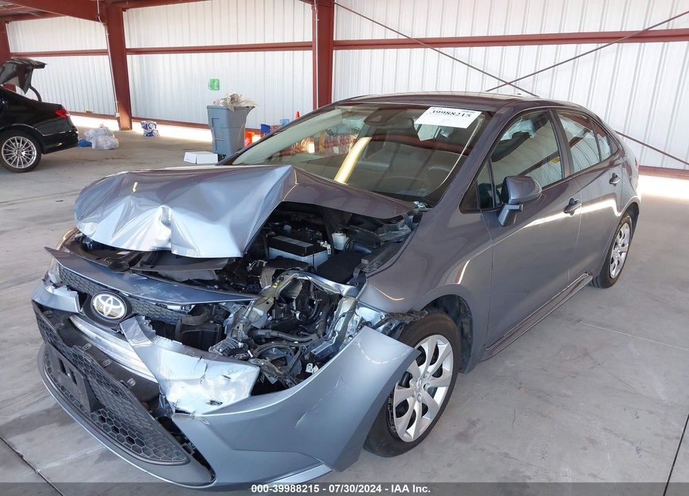 2022 TOYOTA COROLLA LE VIN: 5YFEPMAE9NP274720