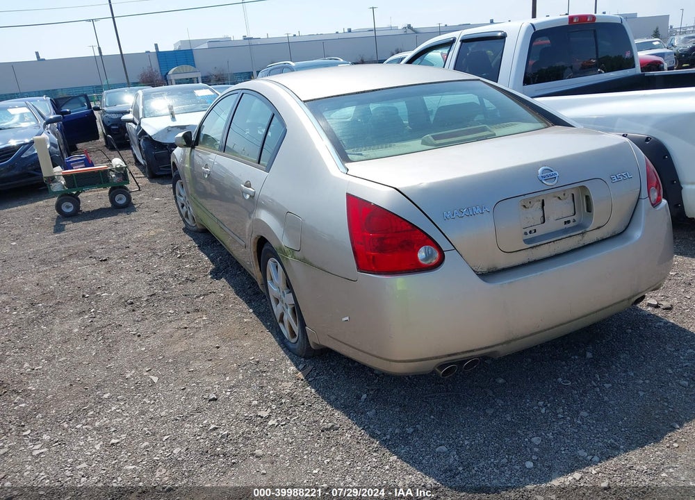 2006 NISSAN MAXIMA 3.5 SL VIN: 1N4BA41E76C847988