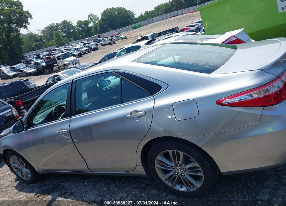 2016 TOYOTA CAMRY SE VIN: 4T1BF1FK5GU179401