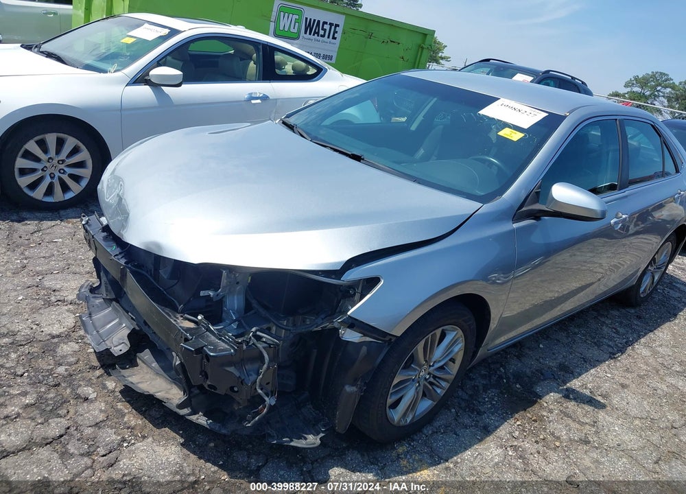 2016 TOYOTA CAMRY SE VIN: 4T1BF1FK5GU179401