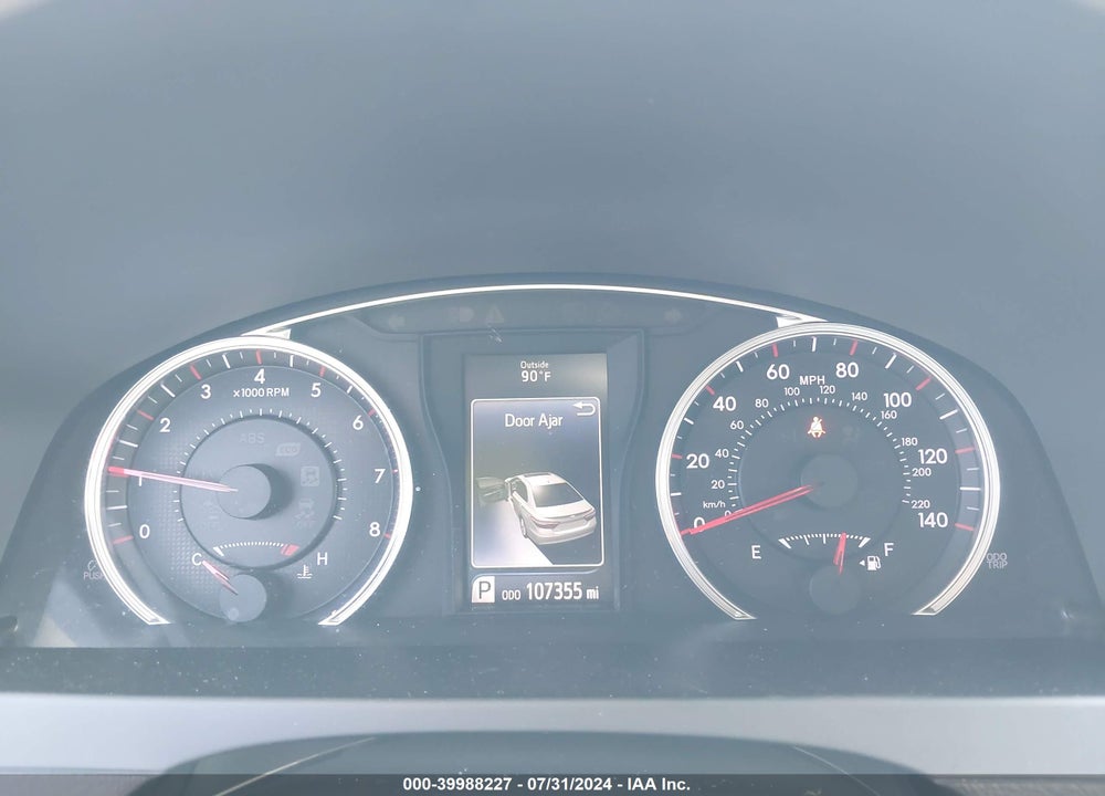 2016 TOYOTA CAMRY SE VIN: 4T1BF1FK5GU179401