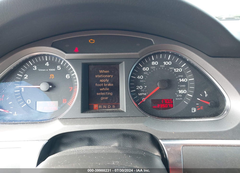 2006 AUDI A6 3.2 AVANT VIN: WAUKH94FX6N157368