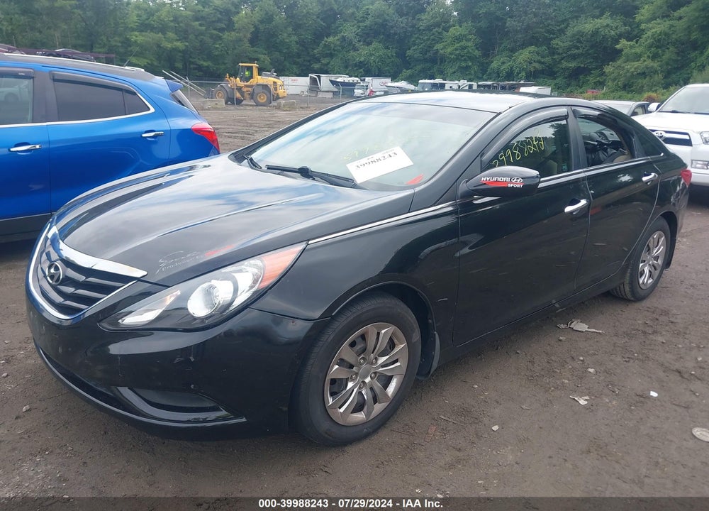 2013 HYUNDAI SONATA GLS VIN: 5NPEB4AC3DH539561
