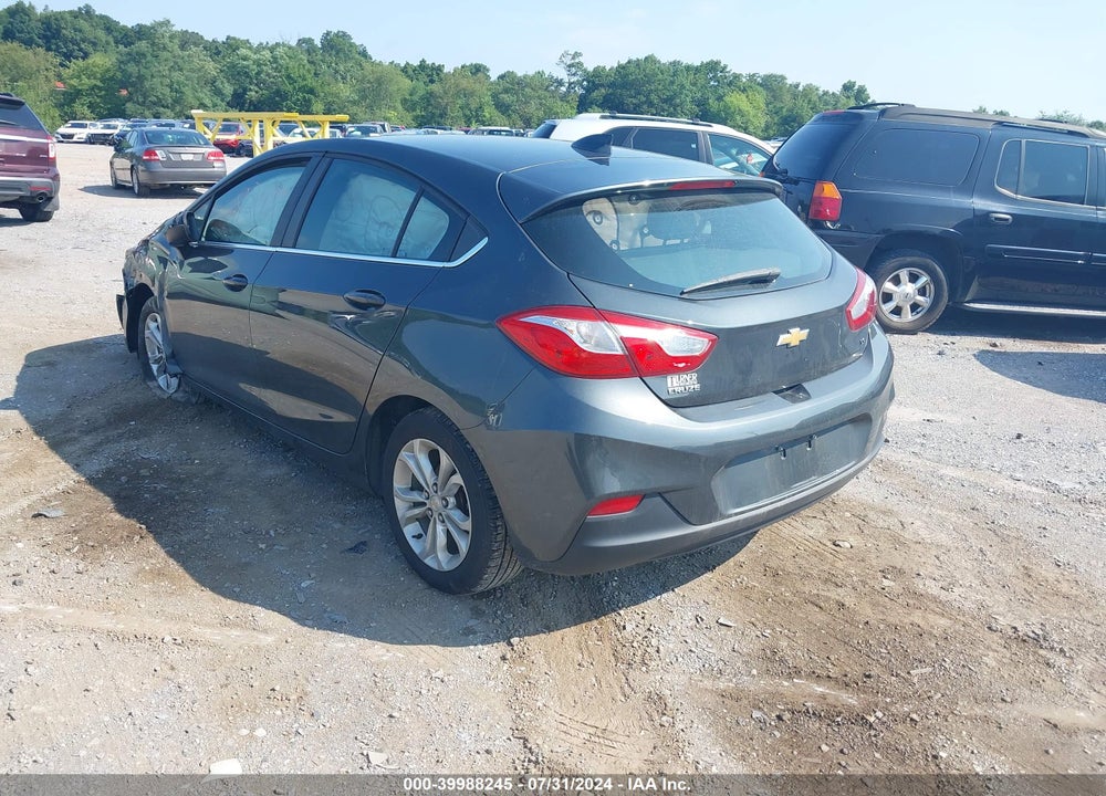 2019 CHEVROLET CRUZE LT VIN: 3G1BE6SM2KS599436
