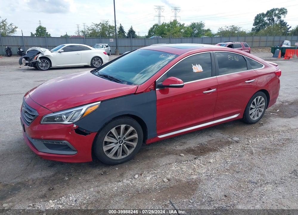 2017 HYUNDAI SONATA SPORT VIN: 5NPE34AF5HH582537
