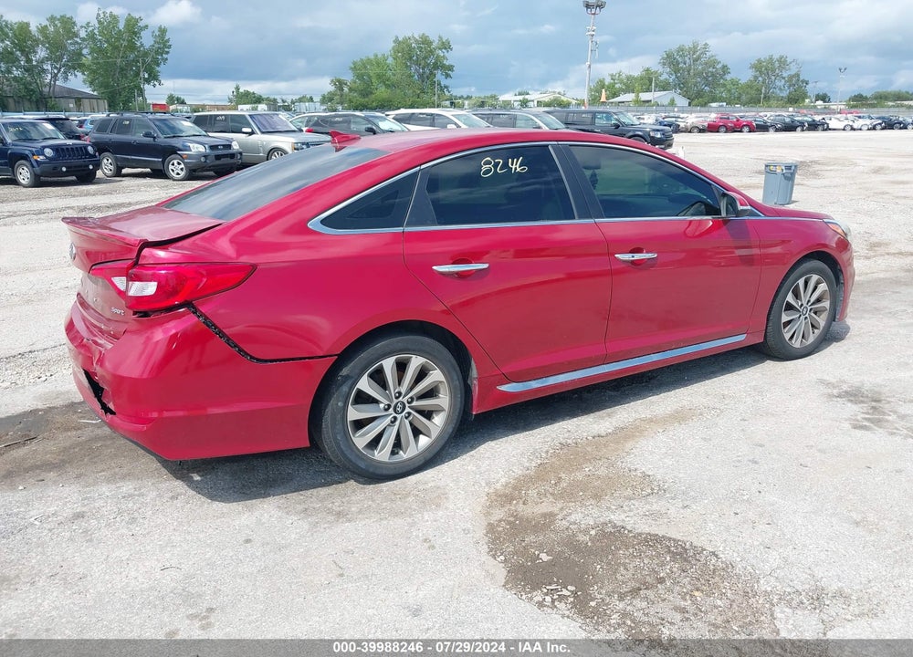 2017 HYUNDAI SONATA SPORT VIN: 5NPE34AF5HH582537