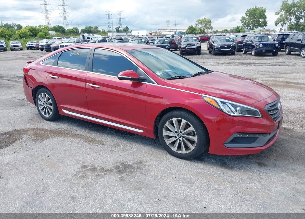 2017 HYUNDAI SONATA SPORT VIN: 5NPE34AF5HH582537
