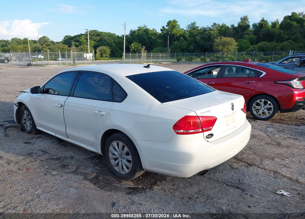 2015 VOLKSWAGEN PASSAT 1.8T WOLFSBURG EDITION VIN: 1VWAT7A39FC101958