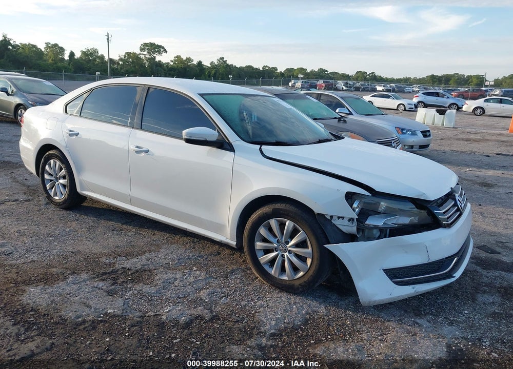 2015 VOLKSWAGEN PASSAT 1.8T WOLFSBURG EDITION VIN: 1VWAT7A39FC101958