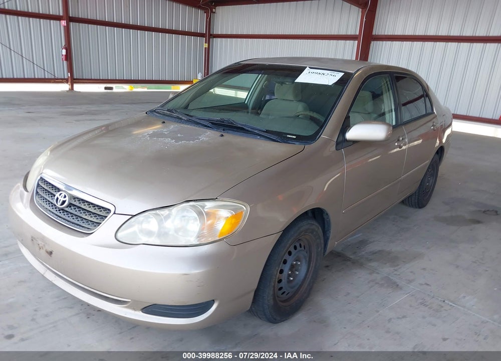 2008 TOYOTA COROLLA LE VIN: 1NXBR32EX8Z027120