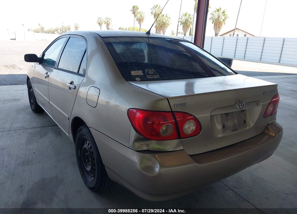 2008 TOYOTA COROLLA LE VIN: 1NXBR32EX8Z027120