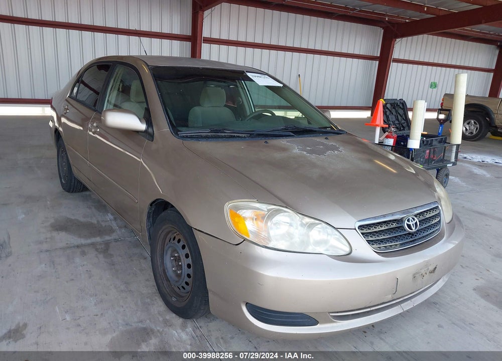 2008 TOYOTA COROLLA LE VIN: 1NXBR32EX8Z027120