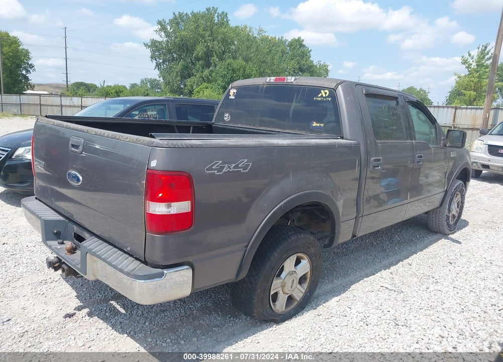 2004 FORD F-150 XLT VIN: 1FTRW14W84KC11337