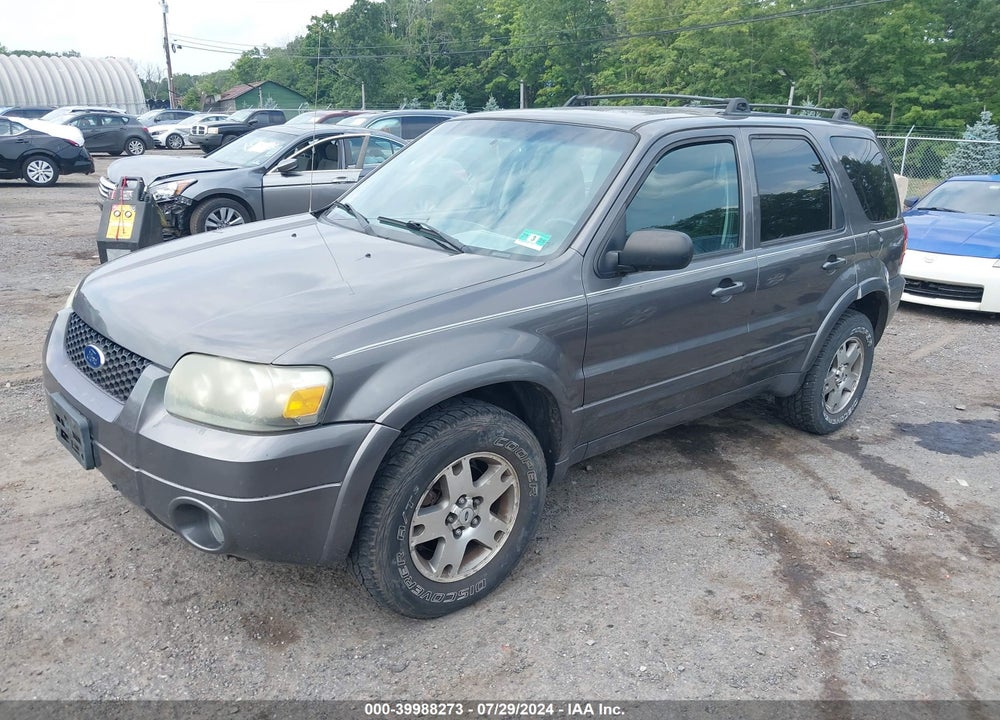 2005 FORD ESCAPE LIMITED VIN: 1FMYU94125KA63333