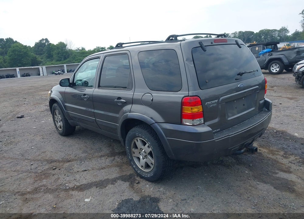 2005 FORD ESCAPE LIMITED VIN: 1FMYU94125KA63333