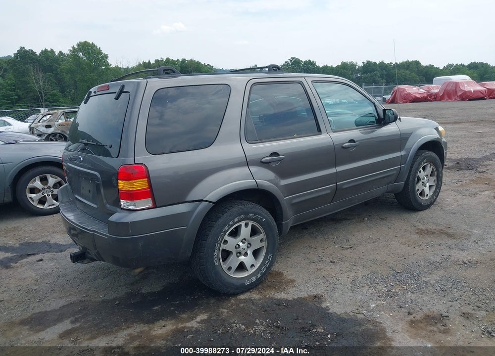 2005 FORD ESCAPE LIMITED VIN: 1FMYU94125KA63333