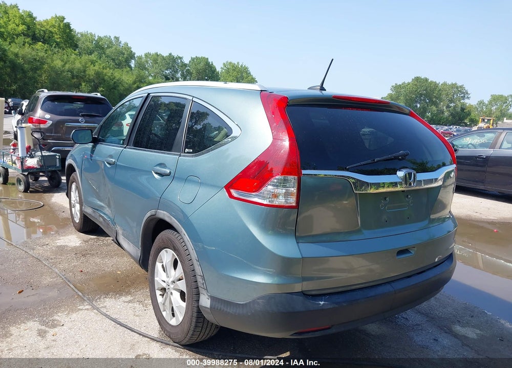 2012 HONDA CR-V EX-L VIN: 2HKRM4H76CH614465