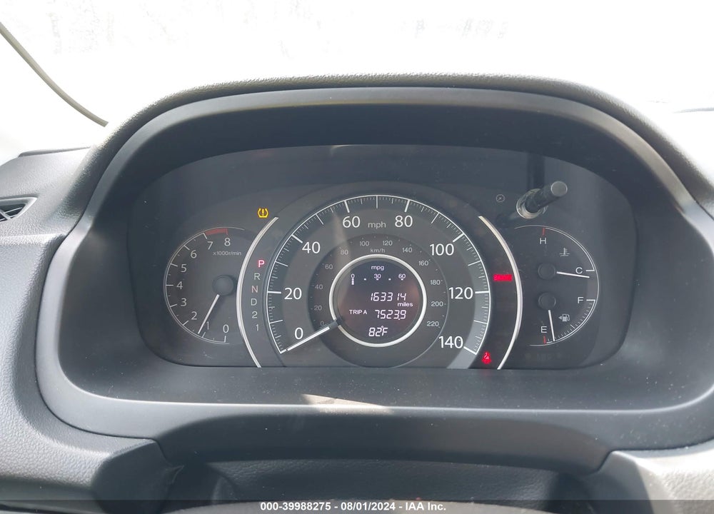 2012 HONDA CR-V EX-L VIN: 2HKRM4H76CH614465