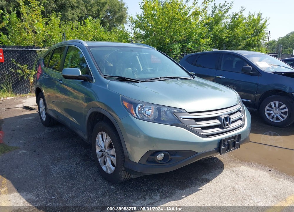 2012 HONDA CR-V EX-L VIN: 2HKRM4H76CH614465