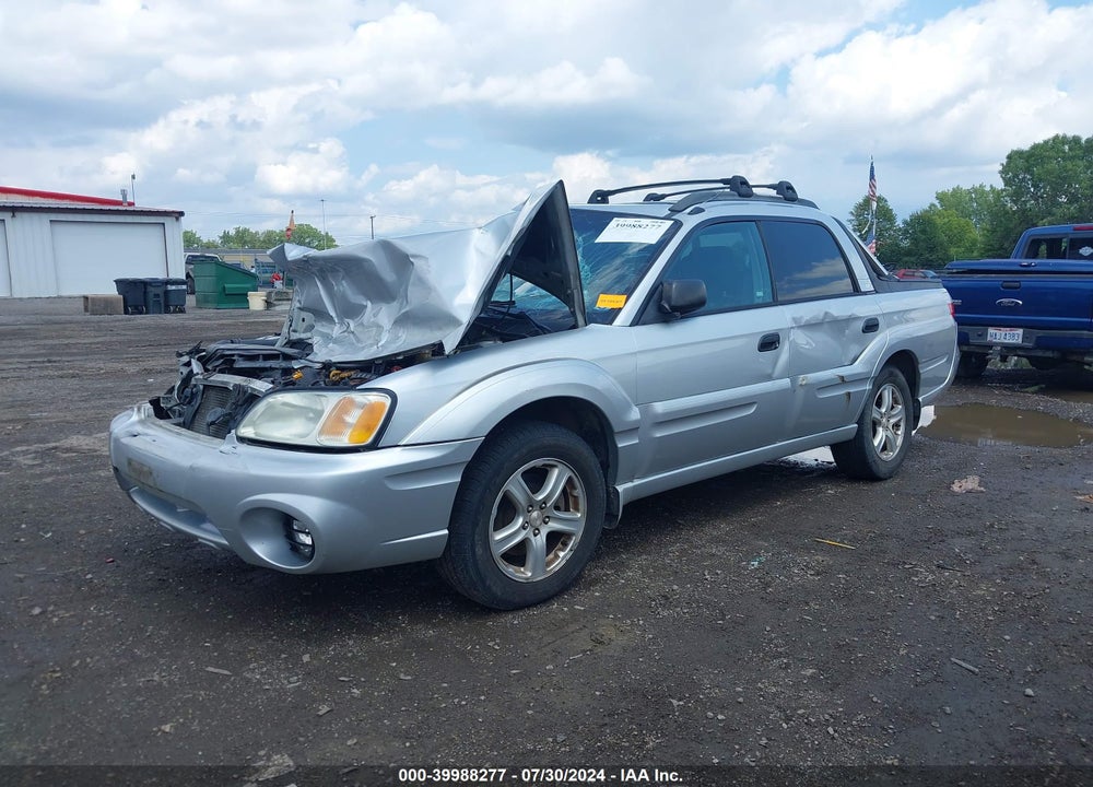 2006 SUBARU BAJA SPORT VIN: 4S4BT62C167106947